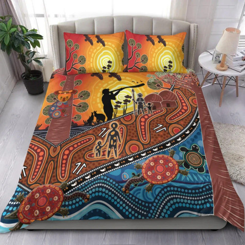 Australia Aboriginal Bedding Set - Aboriginal Life