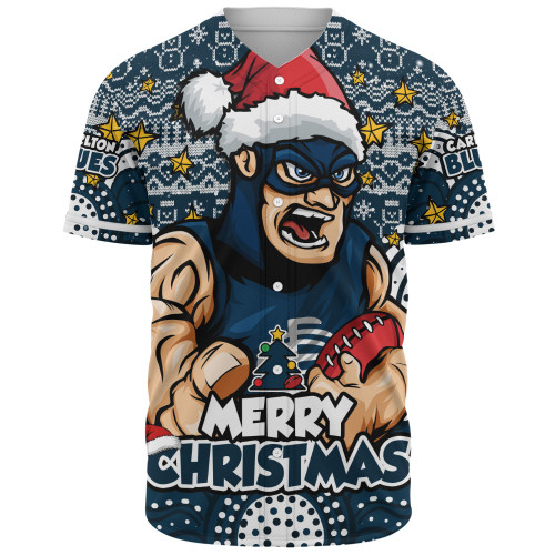 Carlton Baseball Shirt Ugly Christmas Knit Patterns Vintage Jersey