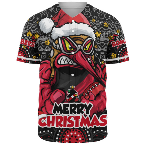 Essendon Baseball Shirt Ugly Christmas Knit Patterns Vintage Jersey