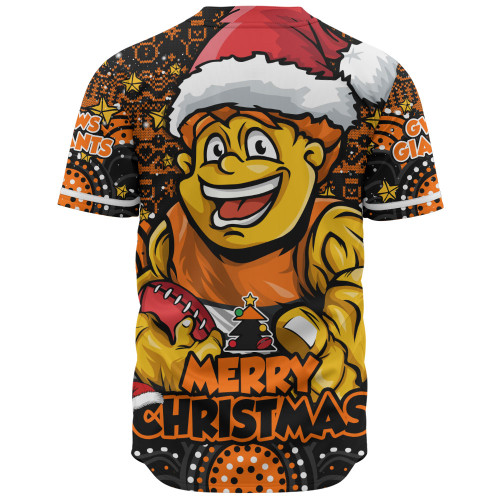 GWS GIANTS Baseball Shirt Ugly Christmas Knit Patterns Vintage Jersey
