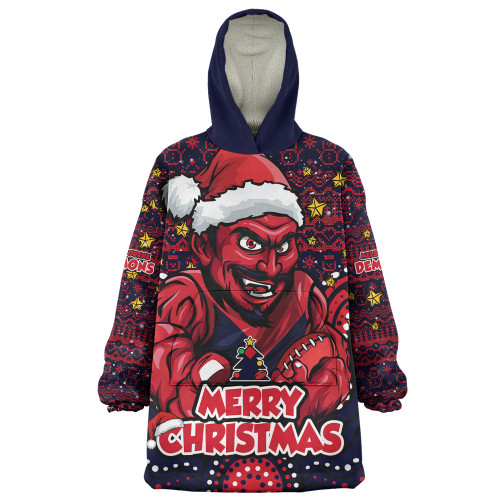 Melbourne Snug Hoodie Ugly Christmas Knit Patterns Vintage Jersey
