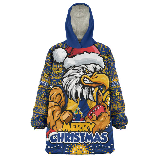 West Coast Eagles Snug Hoodie Ugly Christmas Knit Patterns Vintage Jersey