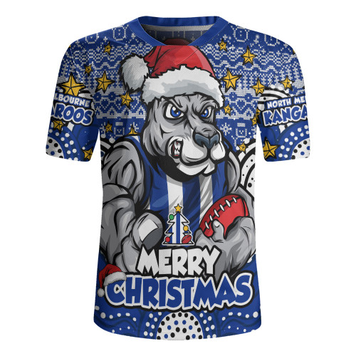North Melbourne Rugby Jersey Ugly Christmas Knit Patterns Vintage Jersey
