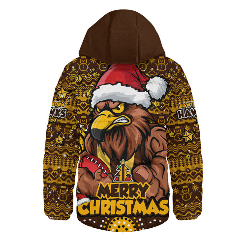 Hawthorn Hooded Padded Jacket Ugly Christmas Knit Patterns Vintage Jersey