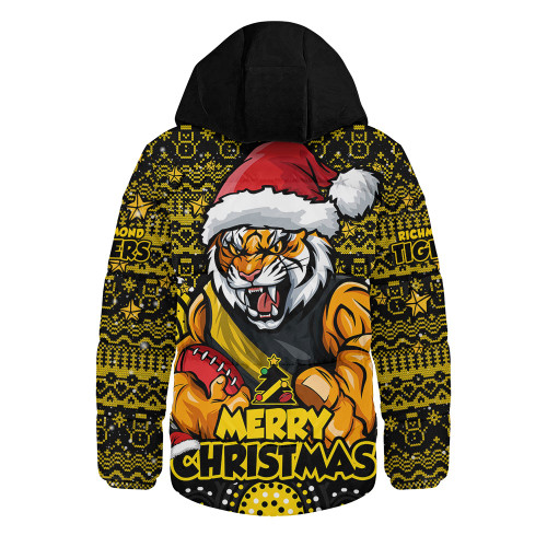 Richmond Hooded Padded Jacket Ugly Christmas Knit Patterns Vintage Jersey