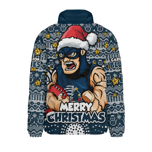 Carlton Padded Jacket Ugly Christmas Knit Patterns Vintage Jersey