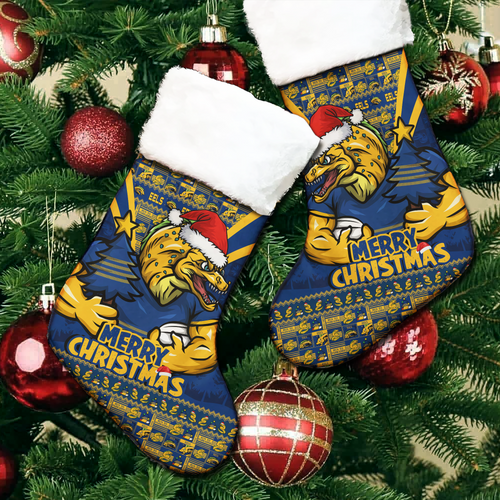 Parramatta Eels Christmas Stocking Merry Christmas Tough Edition