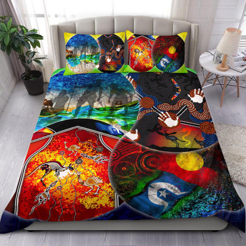 Australia Bedding Set - Aboriginal Mix Ver02