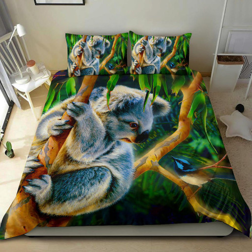 Australia Bedding Set - 3D Koala Bedding Set - Koala Aussie Greeting