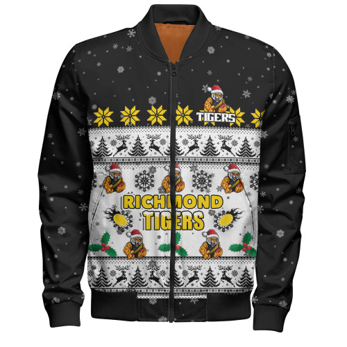 Richmond Bomber Jacket Special Ugly Christmas Holiday Footy Fans