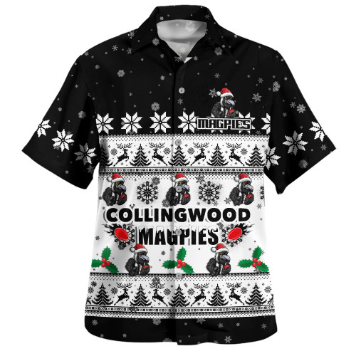 Collingwood Hawaiian Shirt Special Ugly Christmas Holiday Footy Fans