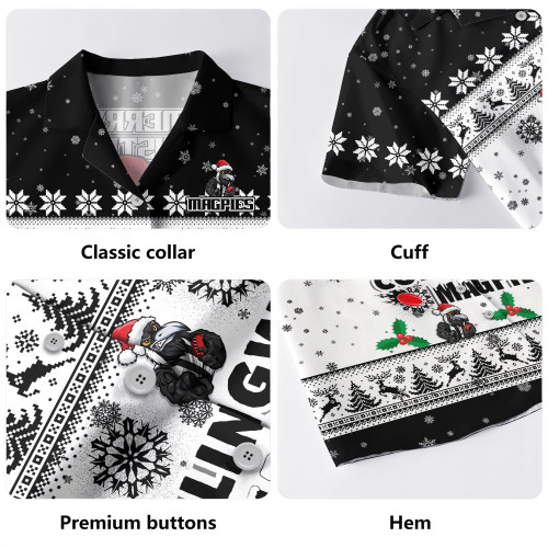Collingwood Hawaiian Shirt Special Ugly Christmas Holiday Footy Fans