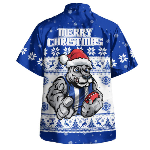 North Melbourne Hawaiian Shirt Special Ugly Christmas Holiday Footy Fans