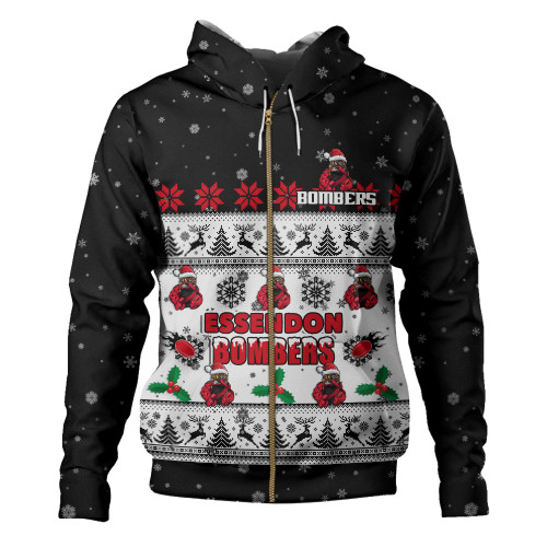 Essendon Hoodie Special Ugly Christmas Holiday Footy Fans
