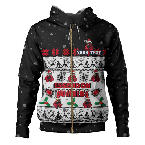 Essendon Hoodie Special Ugly Christmas Holiday Footy Fans