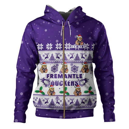 Fremantle Hoodie Special Ugly Christmas Holiday Footy Fans