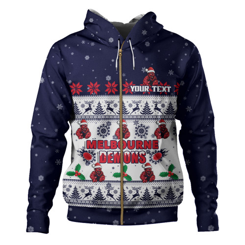 Melbourne Hoodie Special Ugly Christmas Holiday Footy Fans
