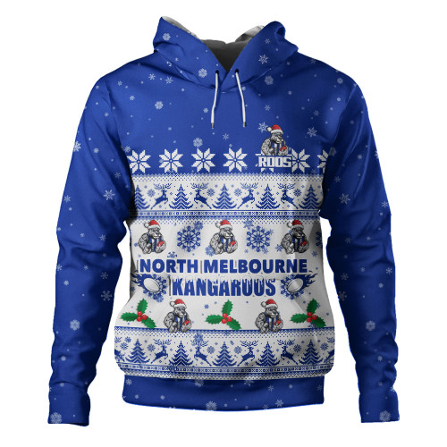 North Melbourne Hoodie Special Ugly Christmas Holiday Footy Fans