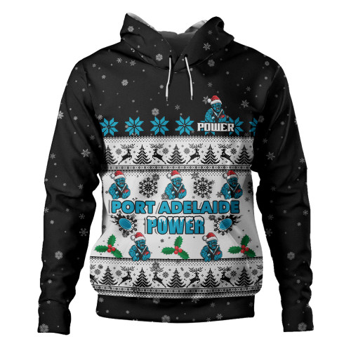 Port Adelaide Hoodie Special Ugly Christmas Holiday Footy Fans