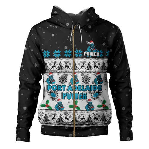 Port Adelaide Hoodie Special Ugly Christmas Holiday Footy Fans
