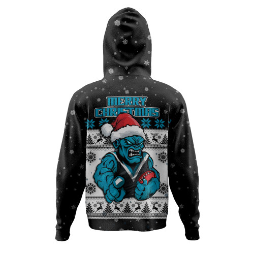 Port Adelaide Hoodie Special Ugly Christmas Holiday Footy Fans