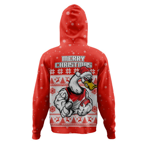Sydney Swans Hoodie Special Ugly Christmas Holiday Footy Fans