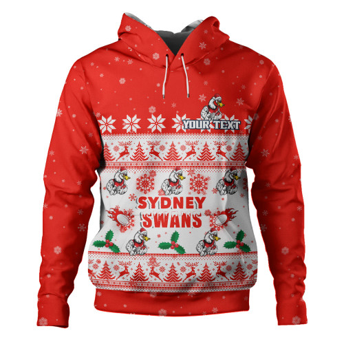 Sydney Swans Hoodie Special Ugly Christmas Holiday Footy Fans