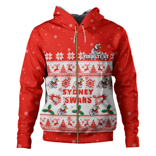 Sydney Swans Hoodie Special Ugly Christmas Holiday Footy Fans