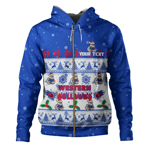 Western Bulldogs Hoodie Special Ugly Christmas Holiday Footy Fans