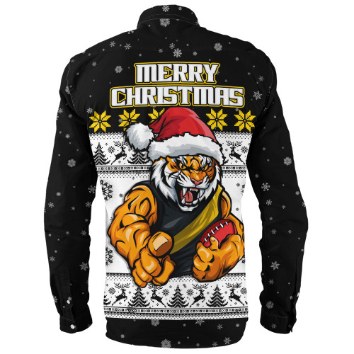 Richmond Long Sleeve Shirt Special Ugly Christmas Holiday Footy Fans