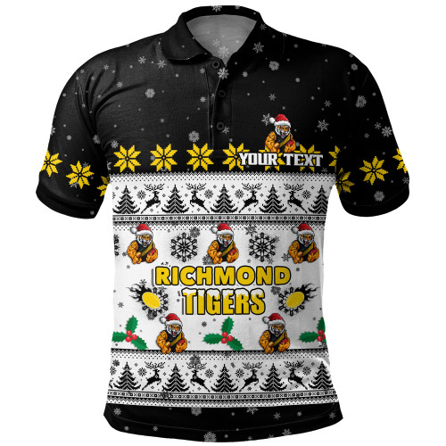 Richmond Polo Shirt Special Ugly Christmas Holiday Footy Fans