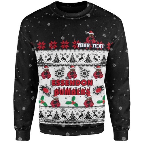 Essendon Sweatshirt Special Ugly Christmas Holiday Footy Fans