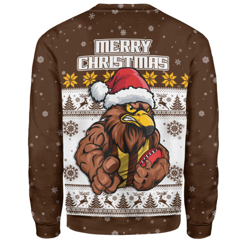 Hawthorn Sweatshirt Special Ugly Christmas Holiday Footy Fans