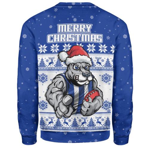 North Melbourne Sweatshirt Special Ugly Christmas Holiday Footy Fans