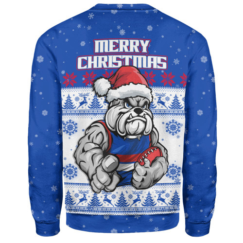 Western Bulldogs Sweatshirt Special Ugly Christmas Holiday Footy Fans