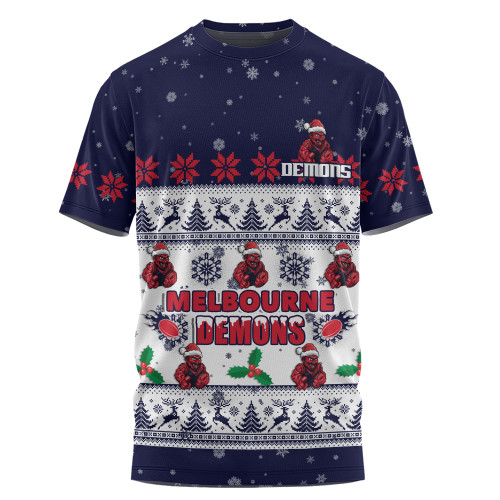 Melbourne T-Shirt Special Ugly Christmas Holiday Footy Fans
