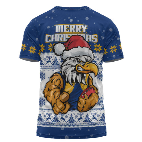 West Coast Eagles T-Shirt Special Ugly Christmas Holiday Footy Fans