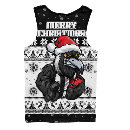 Collingwood Men Singlet Special Ugly Christmas Holiday Footy Fans