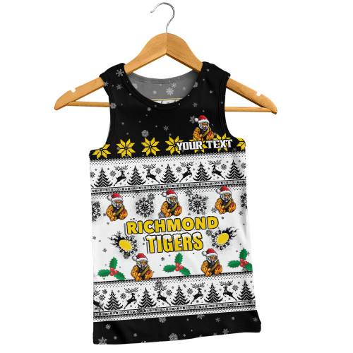 Richmond Men Singlet Special Ugly Christmas Holiday Footy Fans