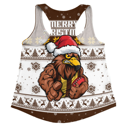 Hawthorn Women Racerback Singlet Special Ugly Christmas Holiday Footy Fans