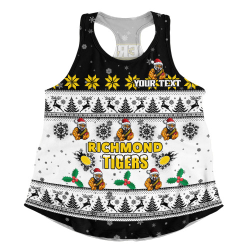 Richmond Women Racerback Singlet Special Ugly Christmas Holiday Footy Fans