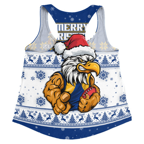 West Coast Eagles Women Racerback Singlet Special Ugly Christmas Holiday Footy Fans