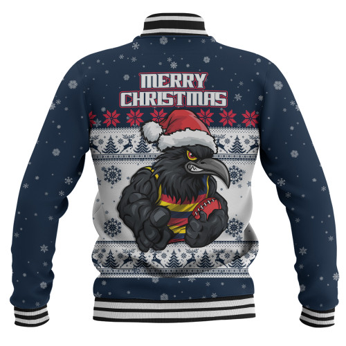 Adelaide Crows Baseball Jacket Special Ugly Christmas Holiday Footy Fans