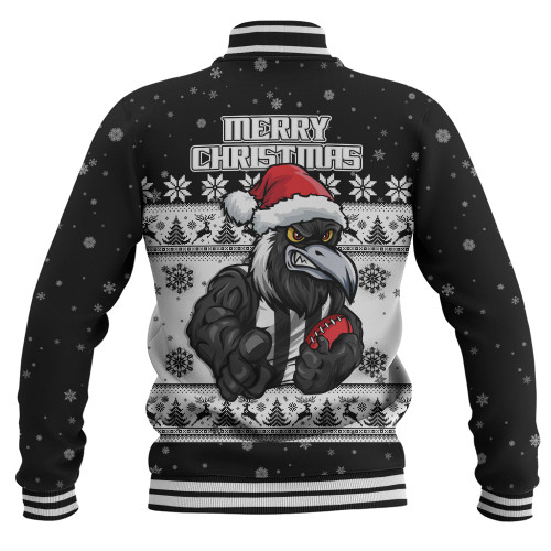 Collingwood Baseball Jacket Special Ugly Christmas Holiday Footy Fans