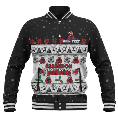 Essendon Baseball Jacket Special Ugly Christmas Holiday Footy Fans