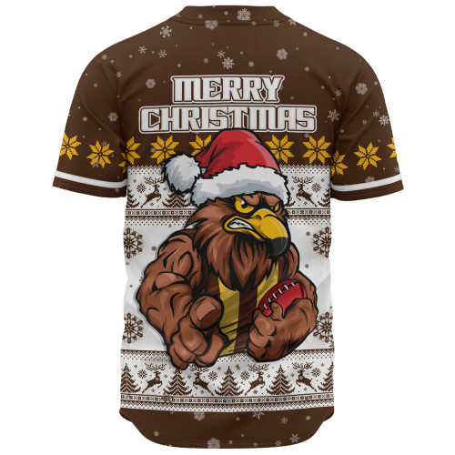 Hawthorn Baseball Shirt Special Ugly Christmas Holiday Footy Fans