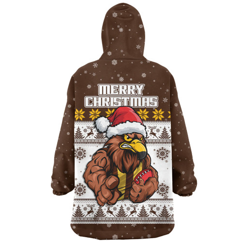 Hawthorn Snug Hoodie Special Ugly Christmas Holiday Footy Fans