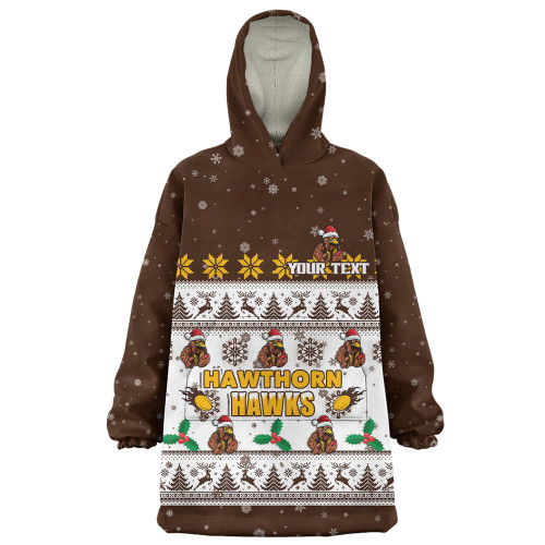 Hawthorn Snug Hoodie Special Ugly Christmas Holiday Footy Fans