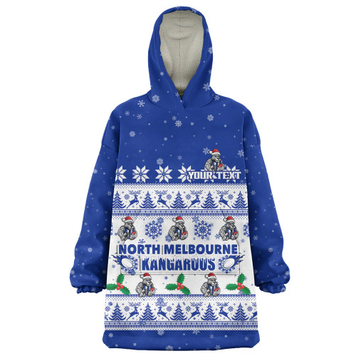 North Melbourne Snug Hoodie Special Ugly Christmas Holiday Footy Fans