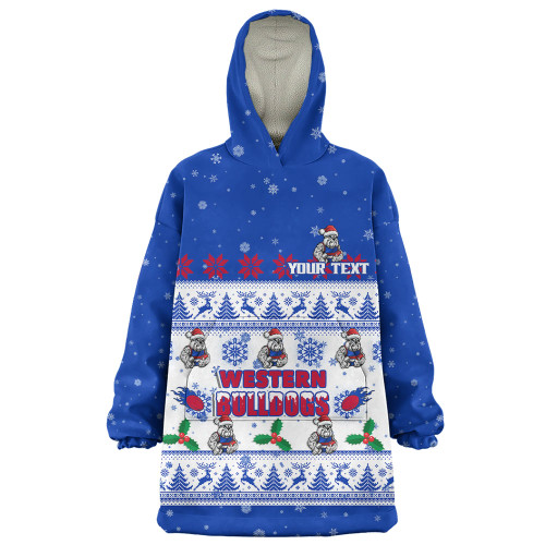 Western Bulldogs Snug Hoodie Special Ugly Christmas Holiday Footy Fans